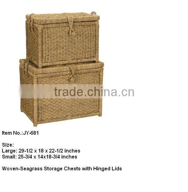 Household seagrass basket for wholesale