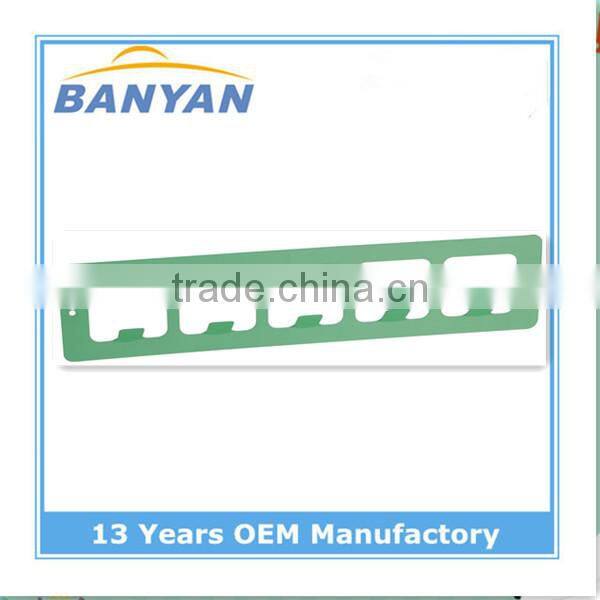 wholesale custom door coat suit clothes love hook,colorful green door hanger