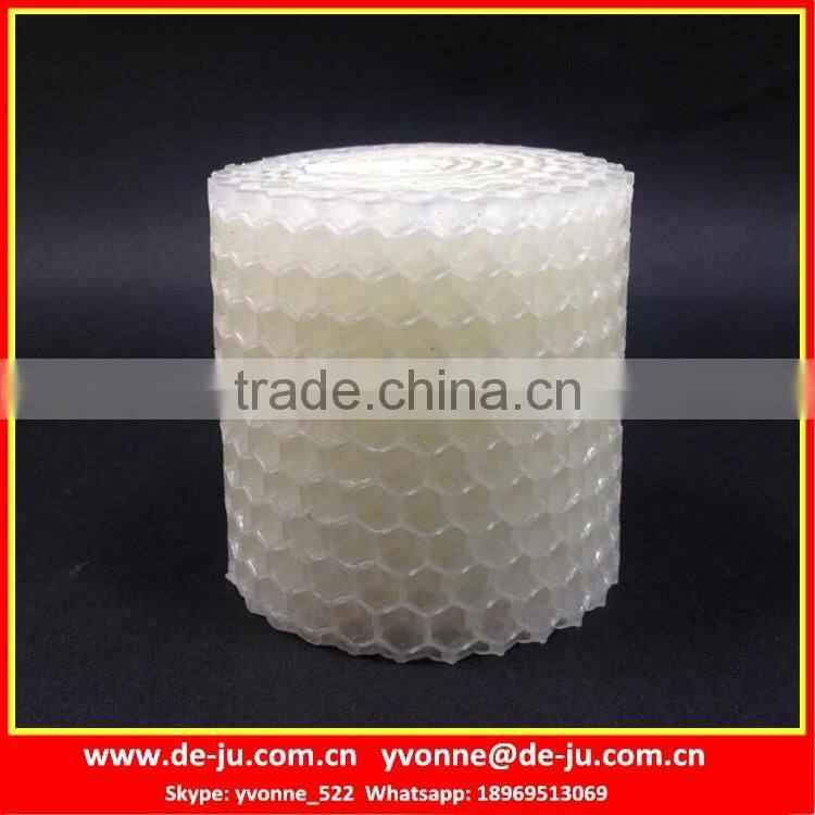 White Bee Wax Gift Small Wooden Box Candle