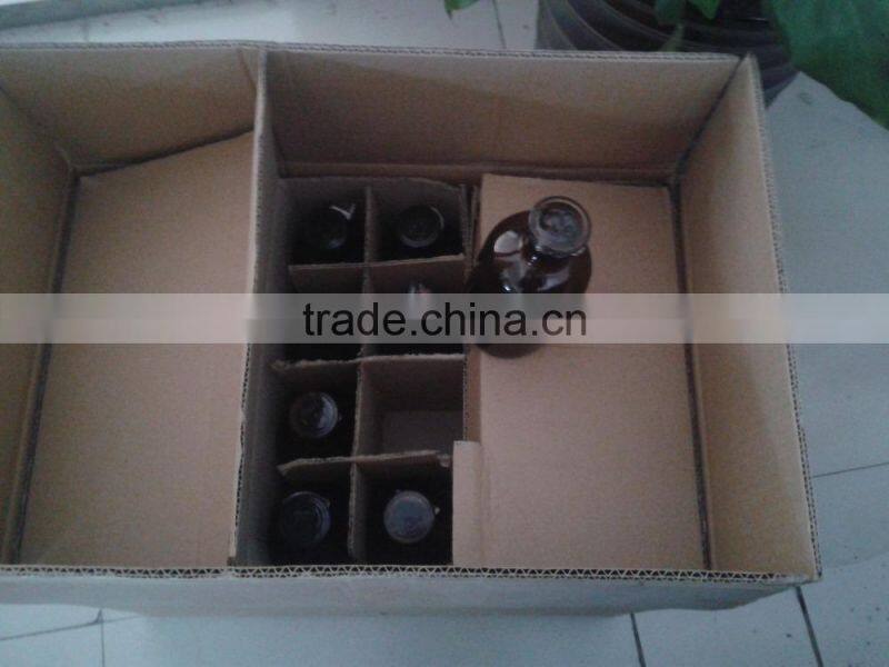 China suppliar 30ml clear glass reagent bottle