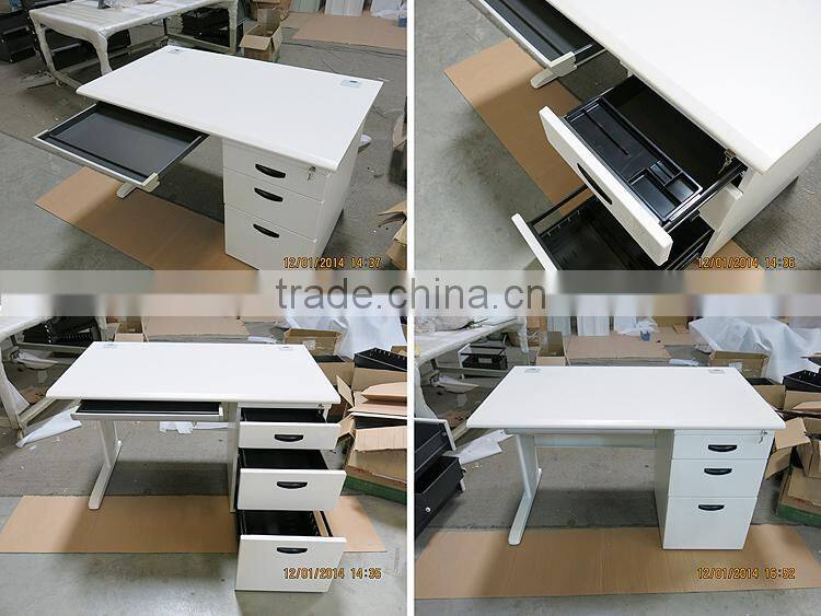 L-shape combination office workstation desk table computer desk CE0 desk