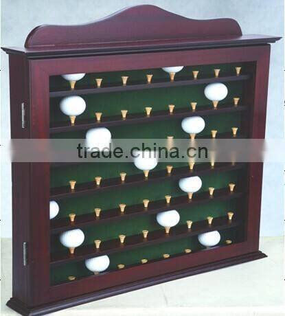 Stock outdoor Golf ball display cabinet