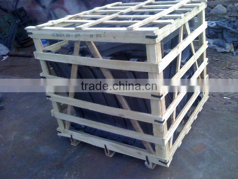 outdoor cast iron wooden benches legs