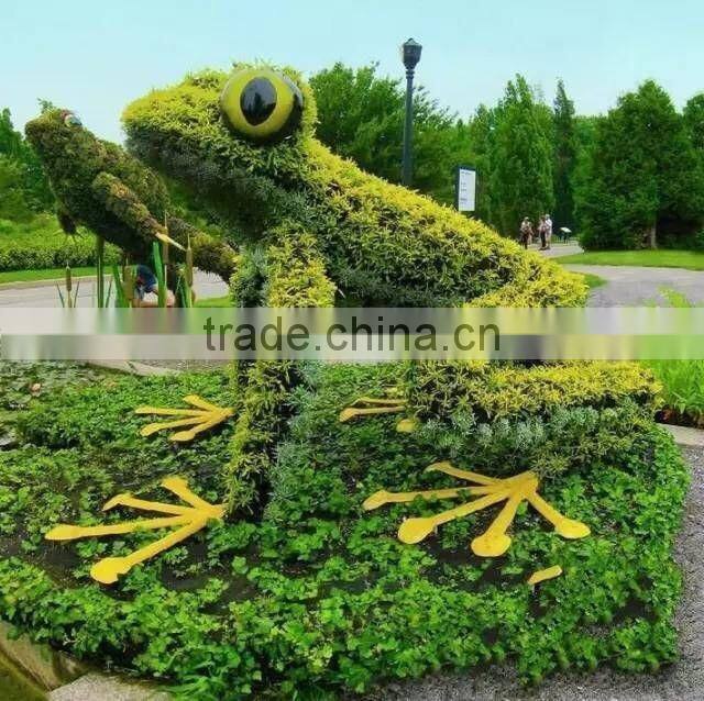 1.3m tall life size large top party artificial landscape uv resin plastic animal leaf alphabet letter statue E03 1102