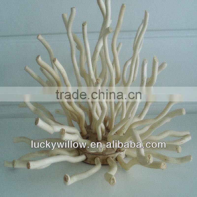 large decorative balls made by crooked willow for garden decoration