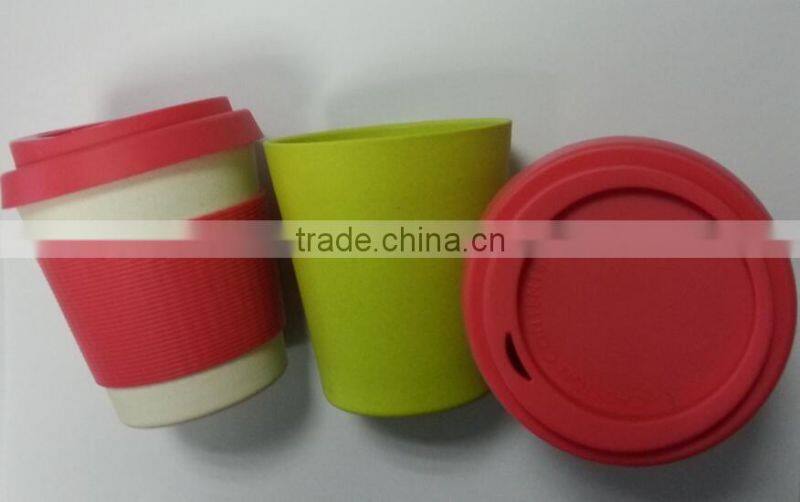 Bamboo fiber mugs Hot Sale Food Safe Travel Mug /Bulk Christmas Mug