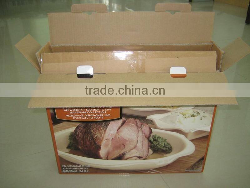 Ceramic platters dolomite bake ware for baking in the oven