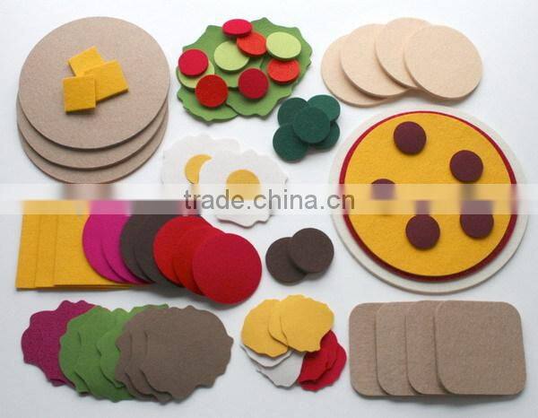 high quality premium new custom non-woven felt diy zoo animal craft kit for kids baby educational toy manufacturer in China OEM
