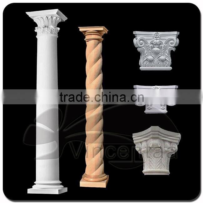 high quality interior decorative greek marble column