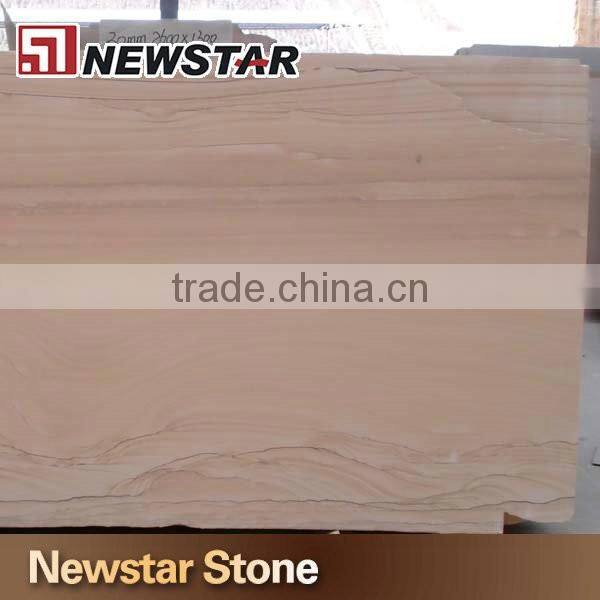 Newstar sawn cut woodvein sandstone slab