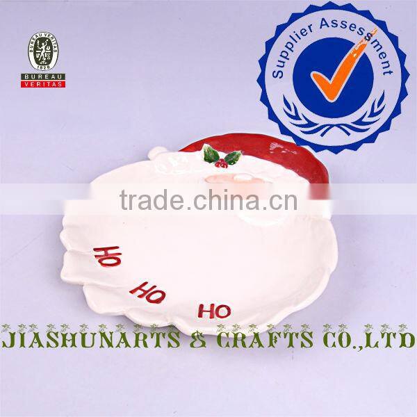 Ceramic Christmas Plate Decoration
