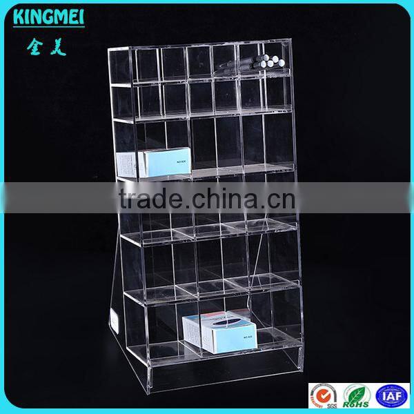 Hot laser engraving beautiful dancing girl shaped Acrylic Earring Display Stand Holder 72holes