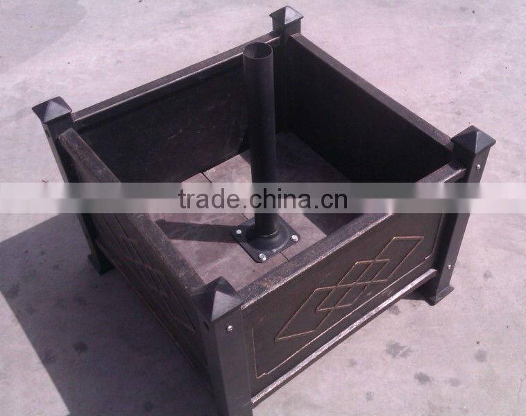 2013 NEW DESIGN RESIN SQUARE UMBRELLA BASE