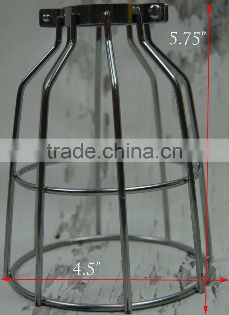 Coffee Shop Metal Wire Steel Ceiling Lamp Light Bulb Cover