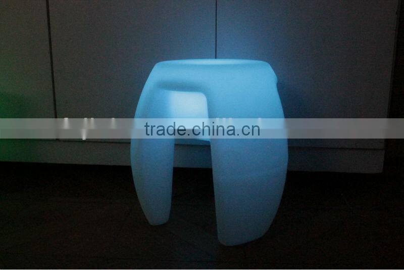 Color changing rechargeable outdoor led seat chair
