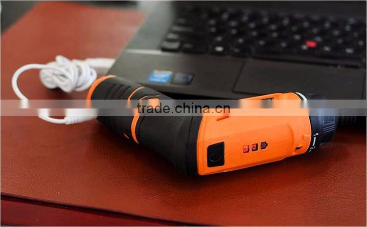 First Rate Rechargable Lithium ion battery 3.6V Cordless Screwdriver