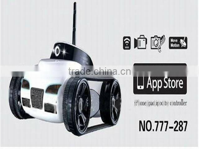 2013 new hot toys New Design WiFi Car Tank Iphone ,Ipad,Ipod Control Tank With Camera Wifi Remote Controlled Toy Car