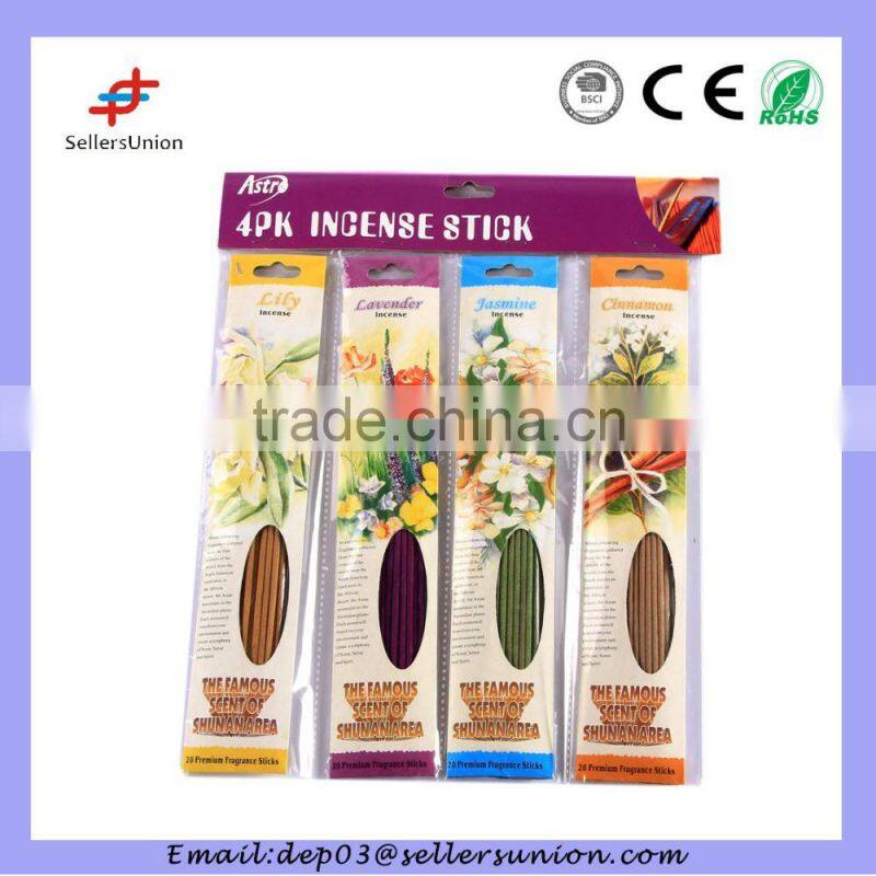 4pk incense sticks in opp and head card package