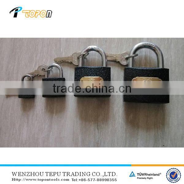 Thick type grey iron padlock