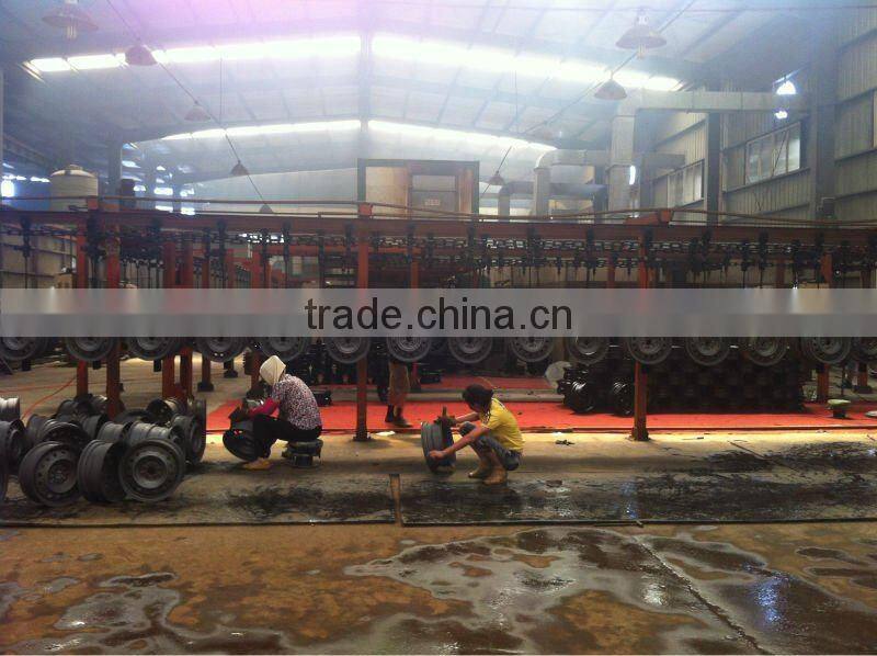 16 x 7 6 Spokes Steel Black ET0 Steel Wheel for TOYOTA Land Cruiser 80