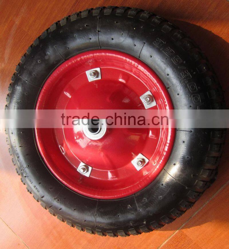 13inch Pneumatic wheel 3.25-8