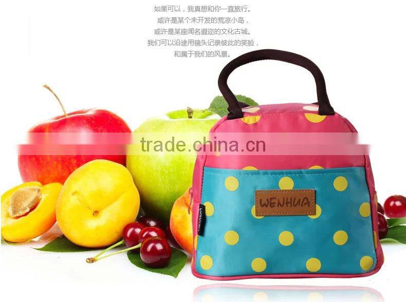 2015 Cute promotional cooler bag and lunch bag for kids