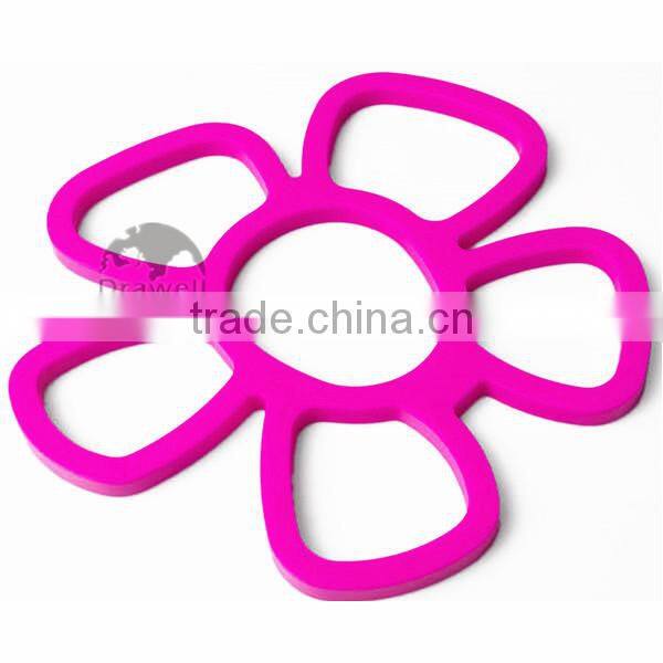 SH-6476 Heat Resistant Durable Flexible Non Slip silicone cup mat