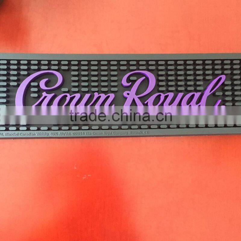 soft pvc rubber bar mat bar runner bar pad