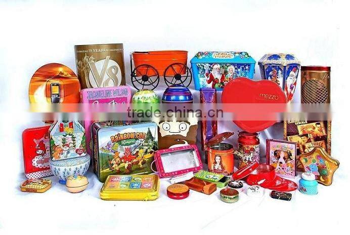 X'mas Ball Tin with Rope