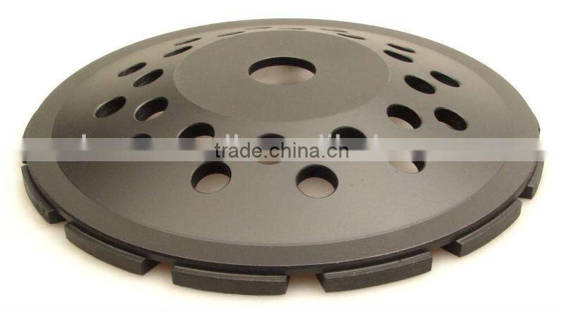 180mm Double Row Diamond Cup Wheel
