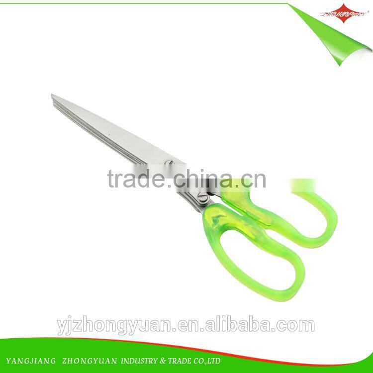 High quality ktichen 5 blades herb scissors