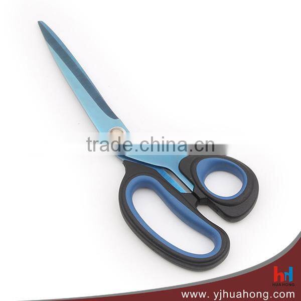 High Quality Titanium Coated Household Scissors With Soft Handle (HC-23)