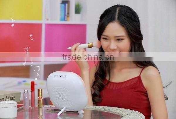 Lighted Makeup Vanity Mirror with Bluetooth Audio Speaker