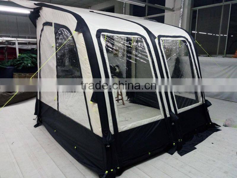 260 OEM durable 2 person inflatable caravan awning camper tent for RV