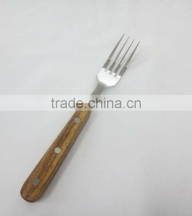 3pcs stainless steel kitchenware set with Rosewood handle