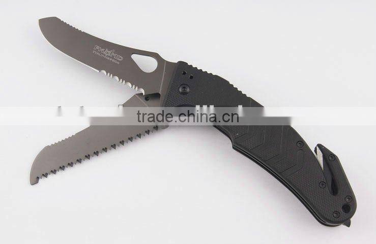 New design Multi functional stainless steel folding pocket strider knife PA42