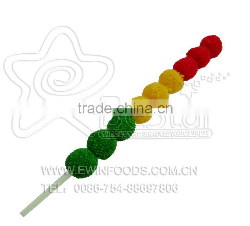 Bestar Traffic Light Fruits Jelly Ball Jelly Lollipop