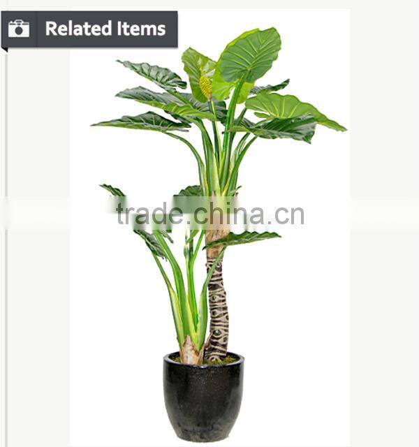 Artificial indoor plants and trees for home and garden decoration evergreen ornamental plants