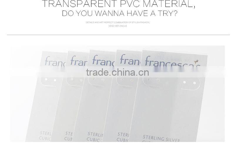 Variou Styles Paper Jewellery Hanger Tag