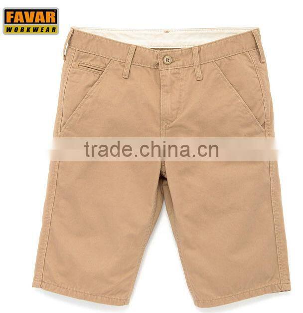 men's khaki classical clamdiggers pants