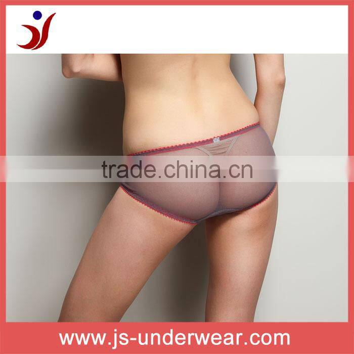 woman sexy transparent back thongs, sexy fashion french lace panties