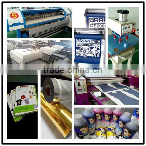A4 size for 100% cotton T-shirt white light color Heat transfer printing paper for sale
