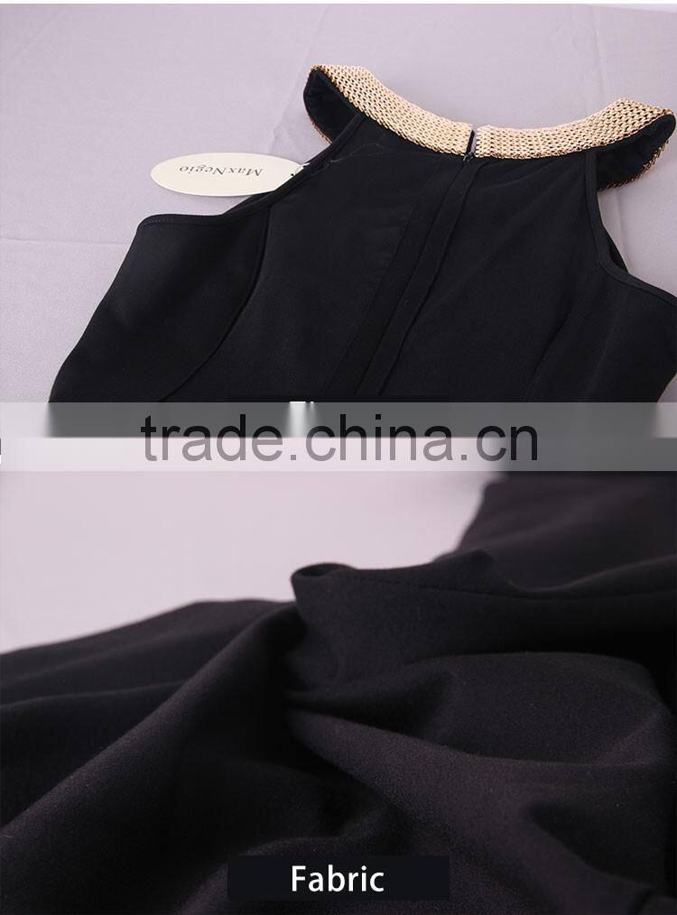 guangzhou china suppliers great design high quality elegant sleeveless evening dress 2017