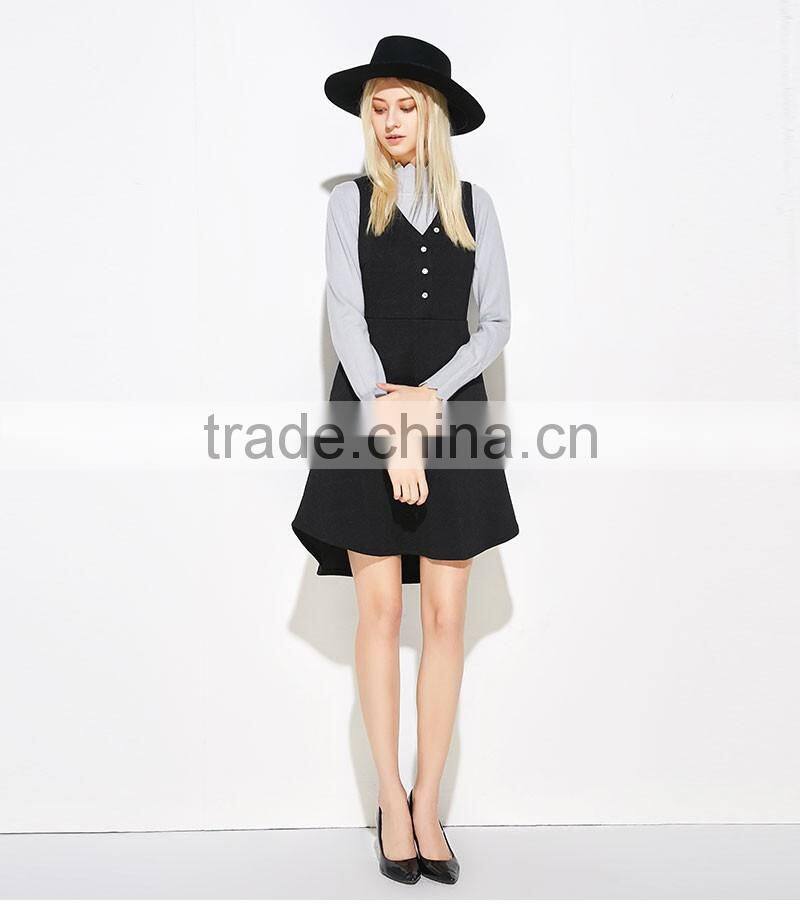 ladies dress women casual dresses with removable butterfly tie pictures fashion dress