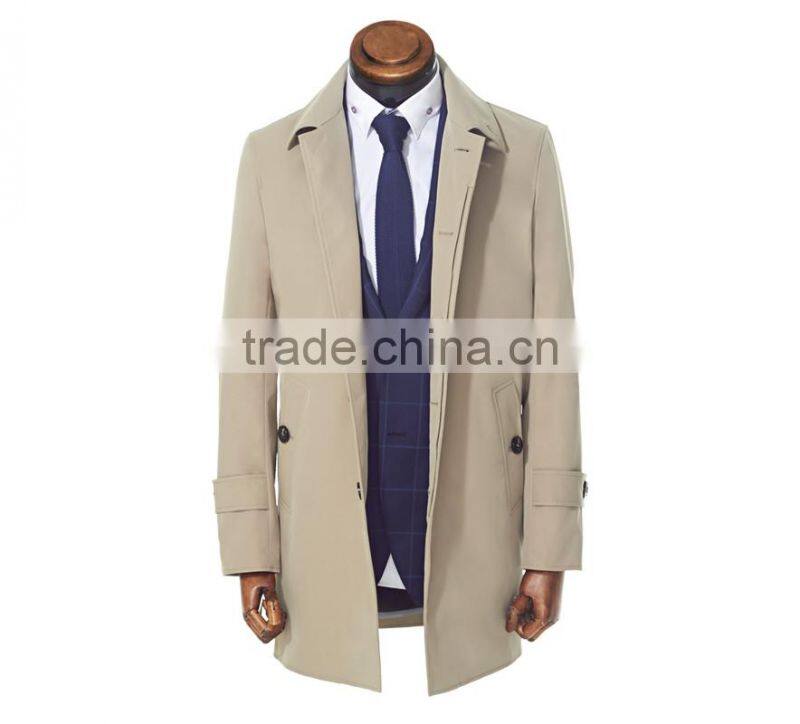 offwhite color casual design coats for men winter coat