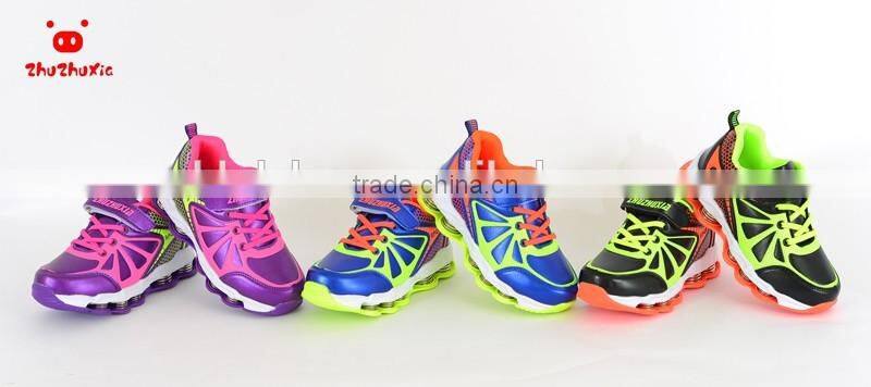 High quality pu leather child shoe kids children sport running shoes sneakers