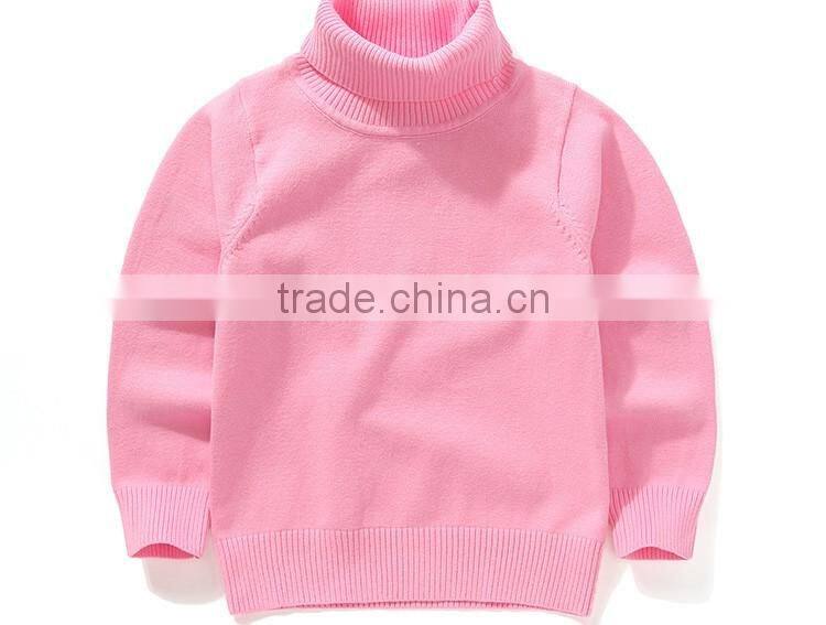 Autumn Kids hand knitted acrylic cable knit pullover sweater design