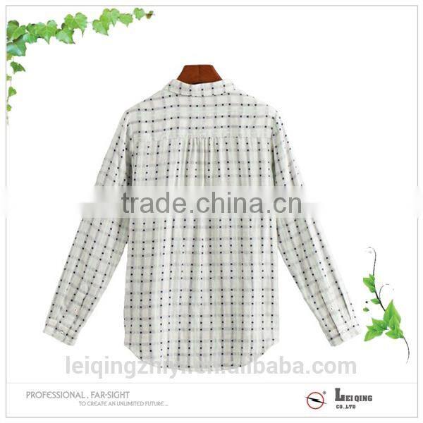 good quality cheap dongguan dovetail plus size party blouse