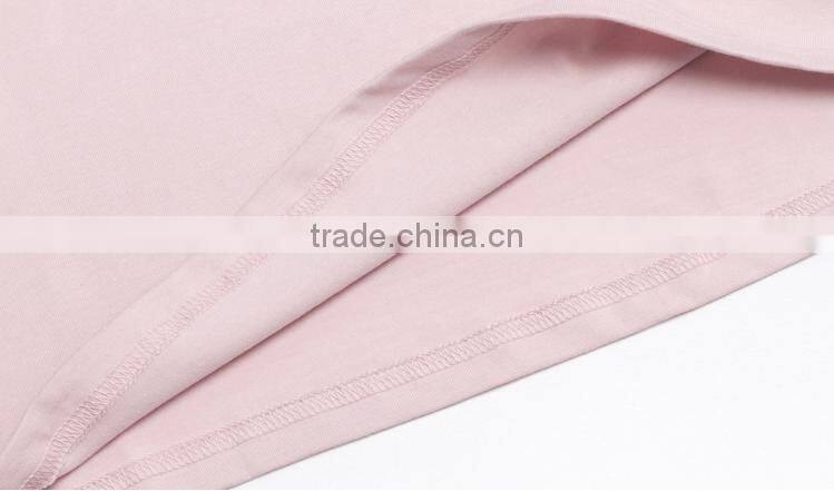 Pure cotton short sleeve T-shirt female leisure joker contracted and relaxed