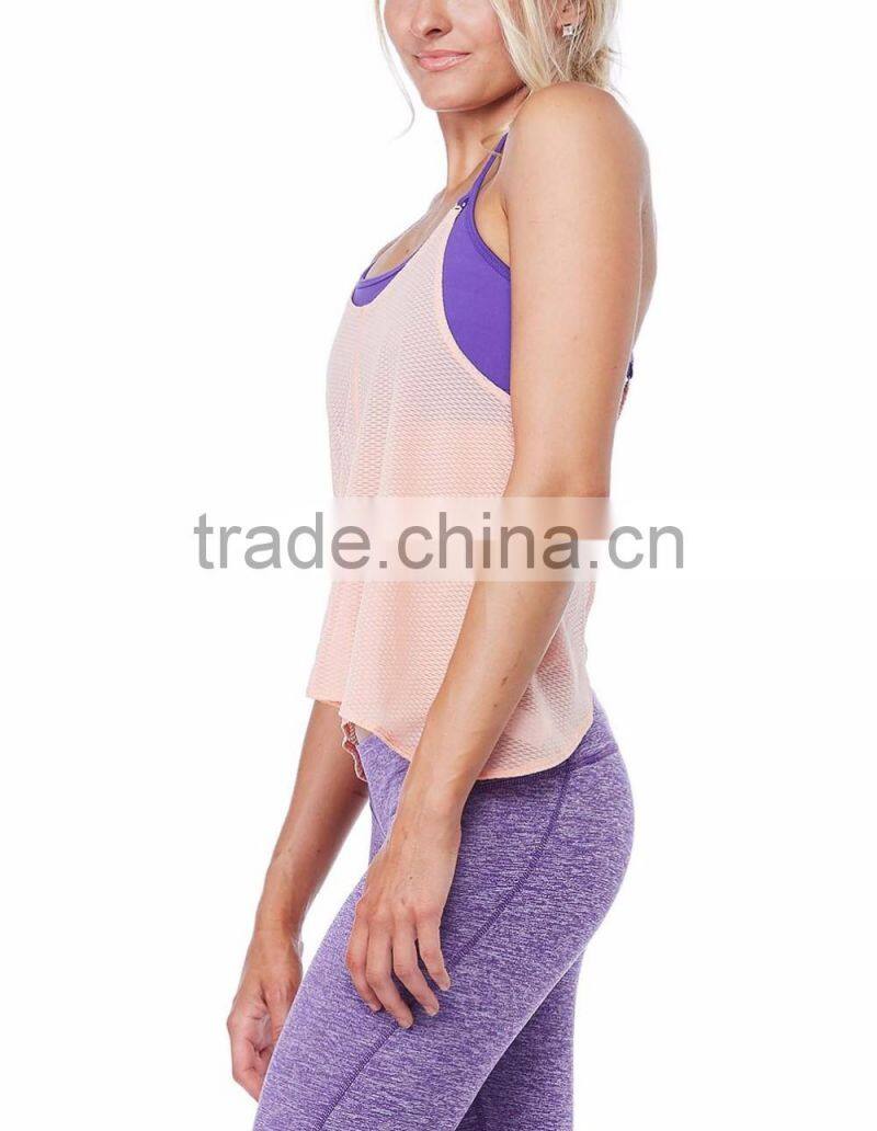 2016 womens fitness gym tank top sport wear love yogo tank